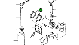 Крепёжная лента 1250 397 H1 Komatsu