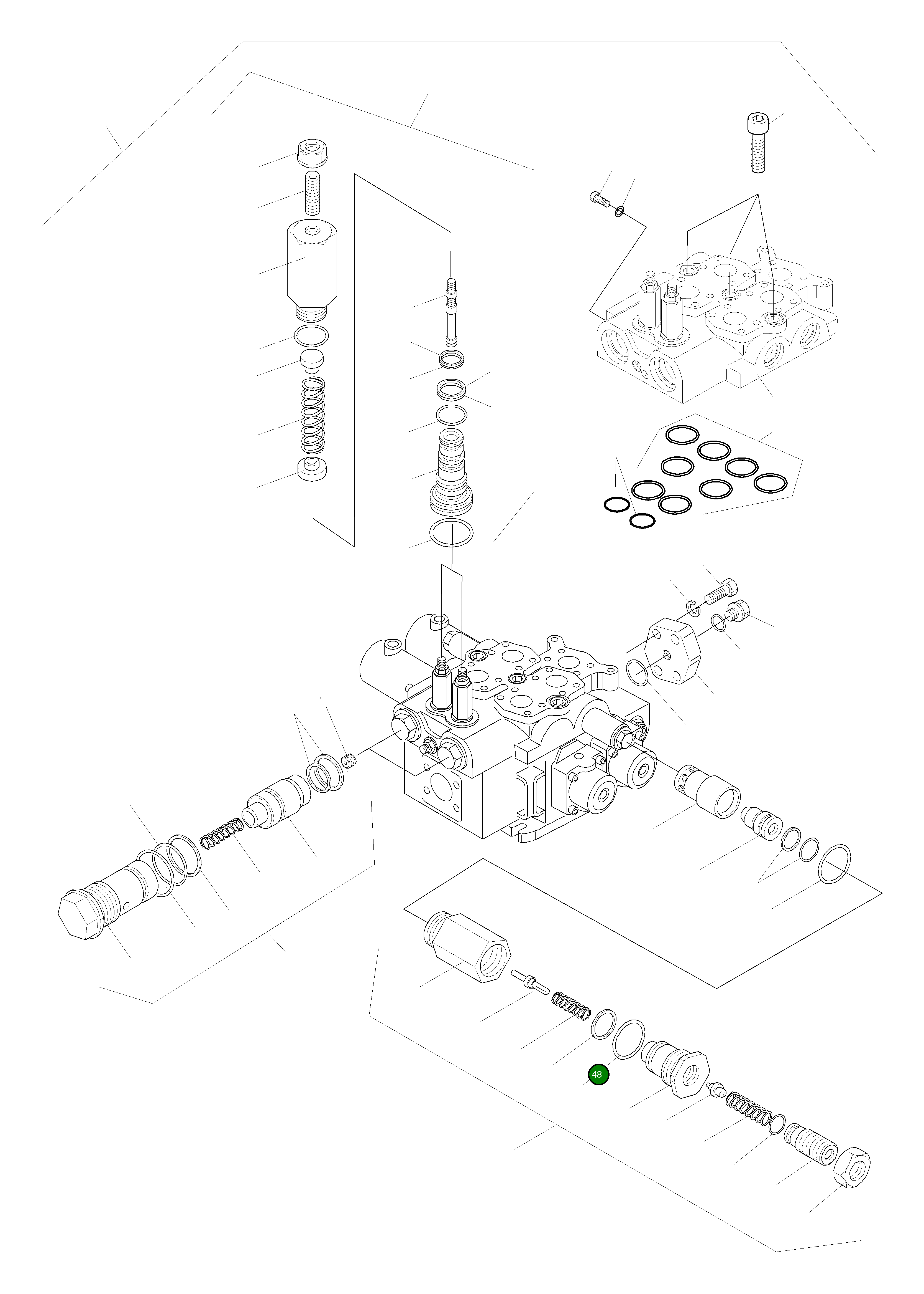 Корпус 709-90-HP030 Komatsu