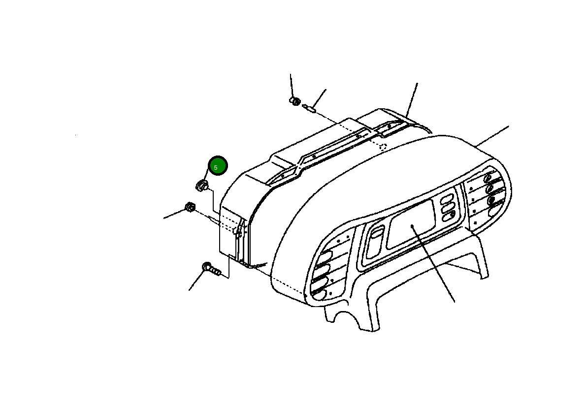 Колпак 7825-84-2820 Komatsu