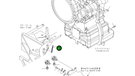 Кронштейн 23B-06-61441 Komatsu