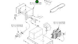 Наклейка MH401-4311900 Komatsu