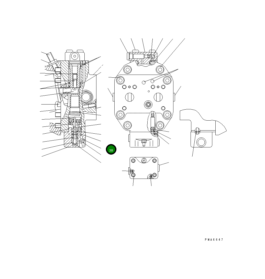 Палец 20E-60-K3460 Komatsu