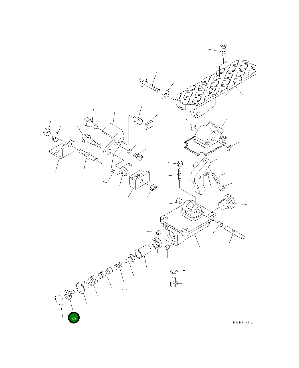 Колпак 20E-60-K4990 Komatsu