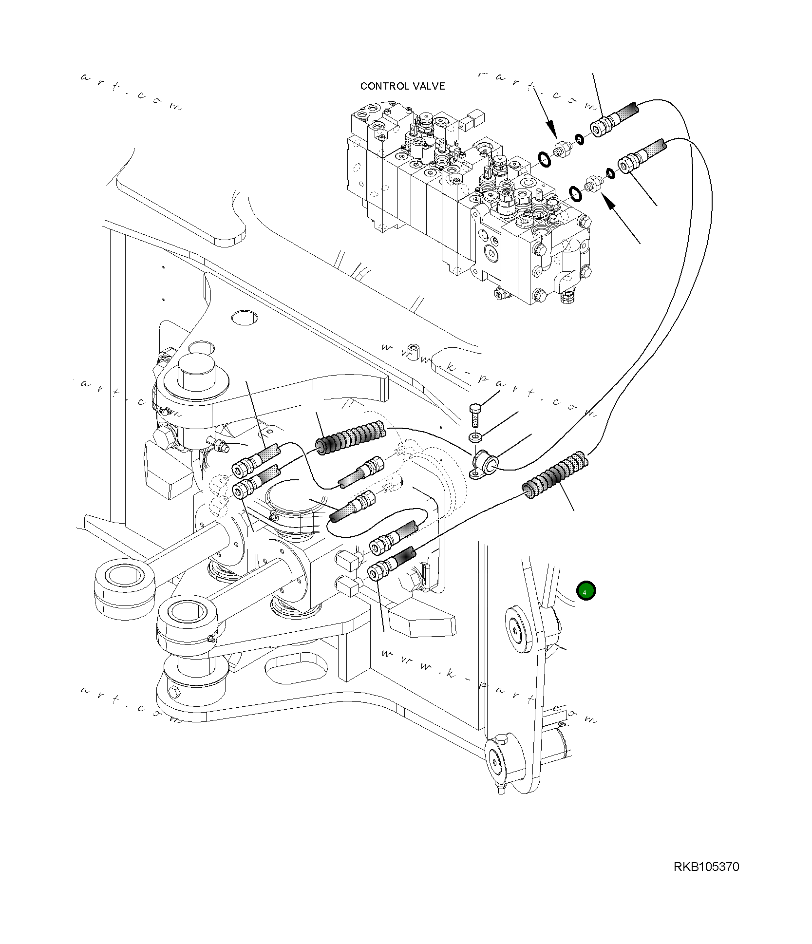 Клипса 42N-63-11780 Komatsu