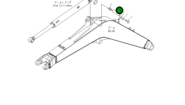 Палец 22L-70-21191 Komatsu