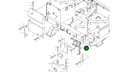 Кронштейн 8295-54-2431 Komatsu