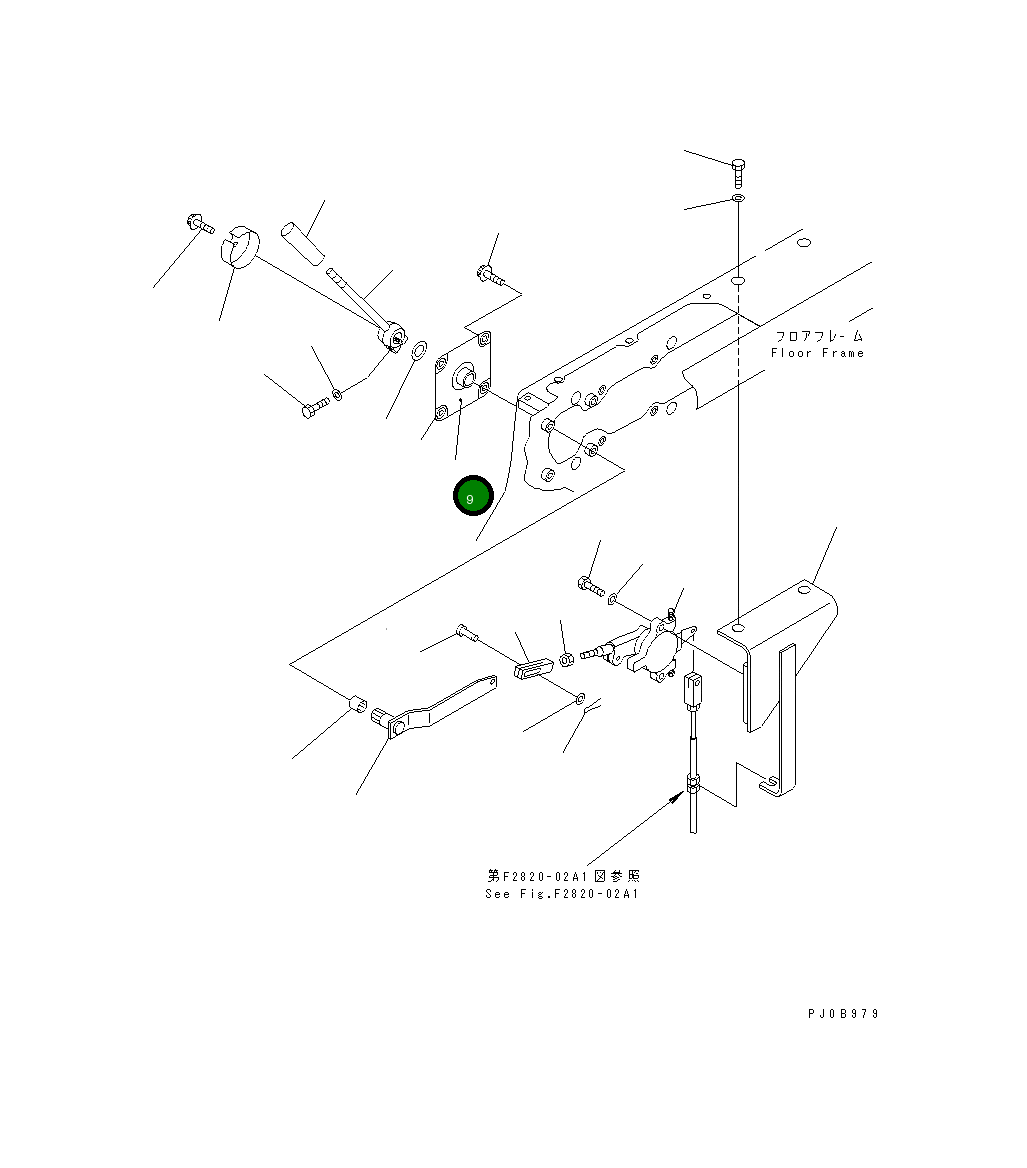 Лист 14X-43-13450 Komatsu