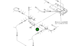 Кронштейн 569-88-86120 Komatsu