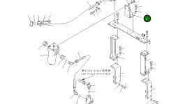 Кронштейн 208-62-67761 Komatsu