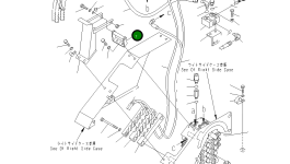 Кронштейн 21J-62-12782 Komatsu
