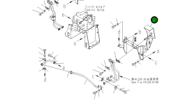 Кронштейн 21M-62-21171 Komatsu