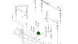 Палец 234-27-31910 Komatsu