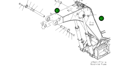 Палец 21T-70-31181 Komatsu
