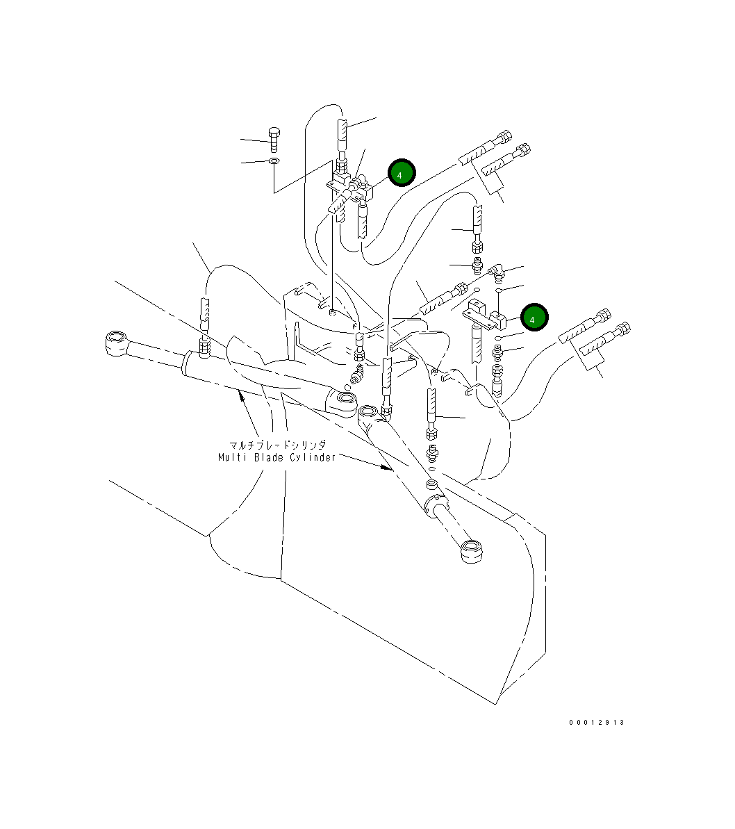Кронштейн 416-866-1220 Komatsu