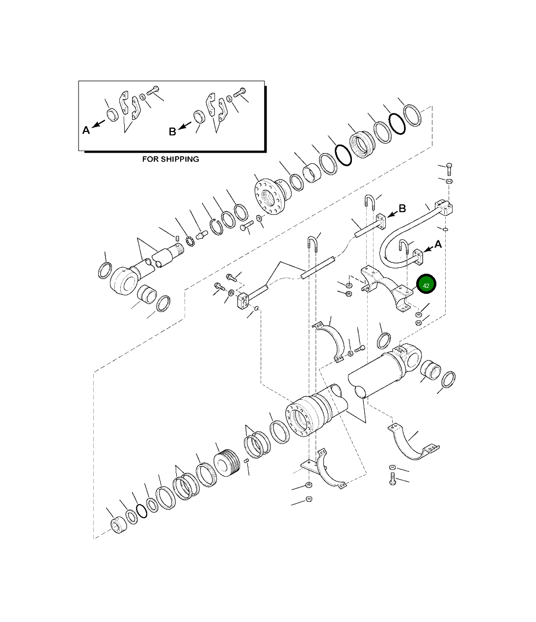 Кронштейн 707-88-50070 Komatsu