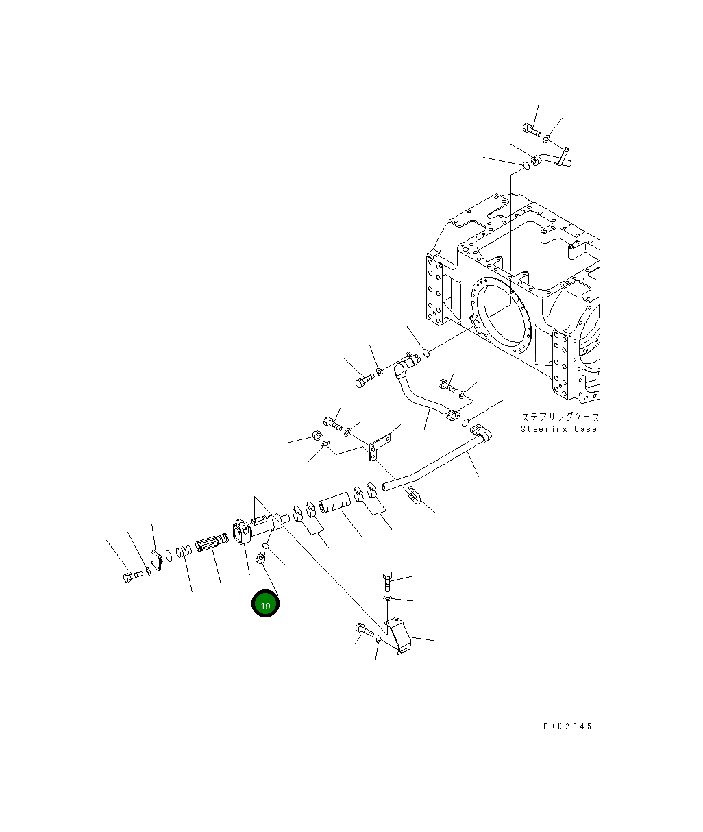 Корпус 12G-49-51410 Komatsu