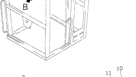 Кронштейн 23B-950-2560 Komatsu