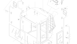Ограждение 421-56-H3980 Komatsu