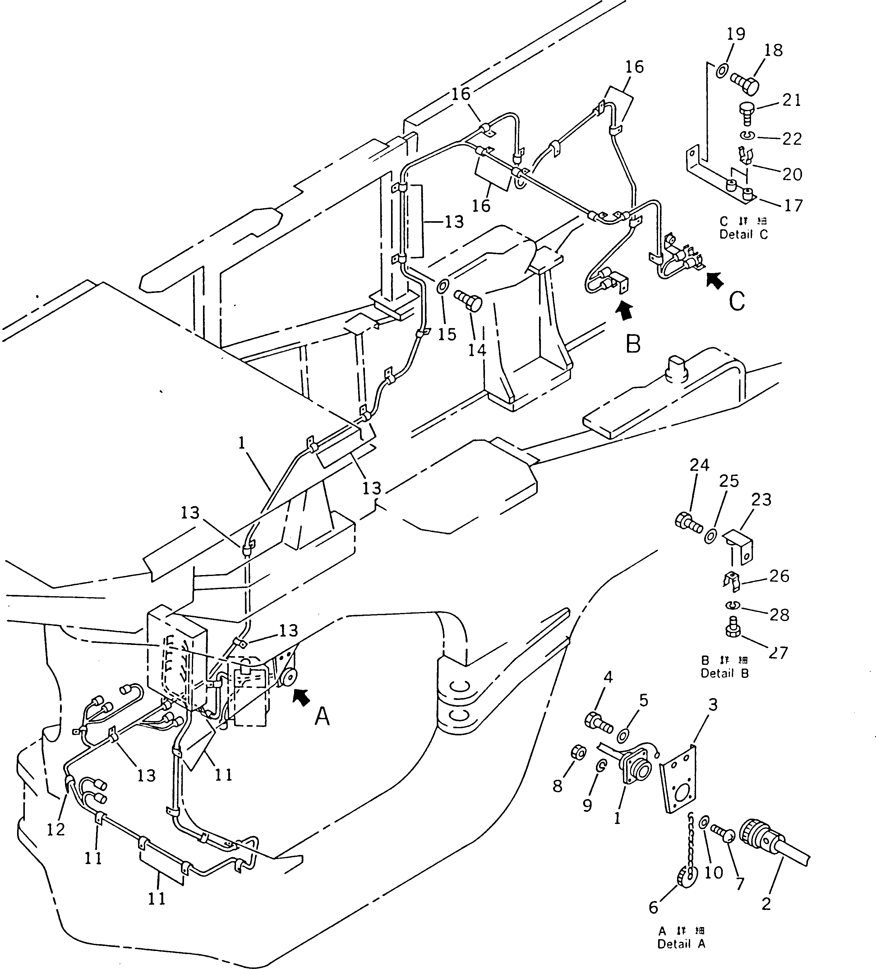 Кронштейн 426-Z91-1180 Komatsu