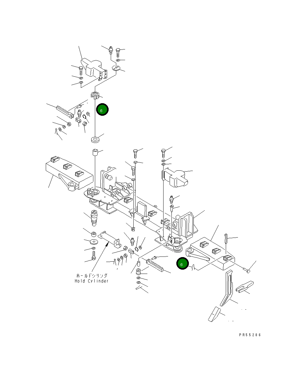 Палец 234-977-3930 Komatsu