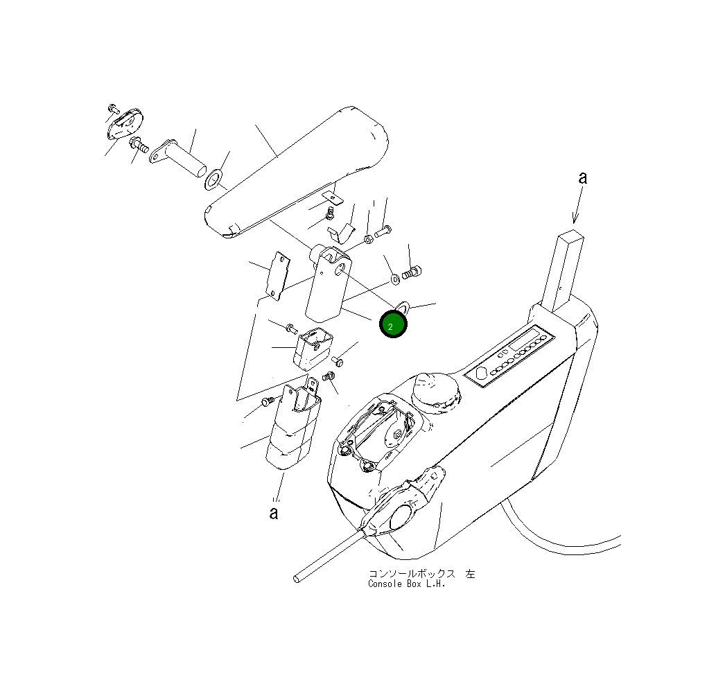 Кронштейн 20Y-43-41171 Komatsu