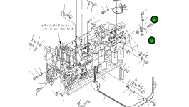 Клипса 6302-81-3810 Komatsu
