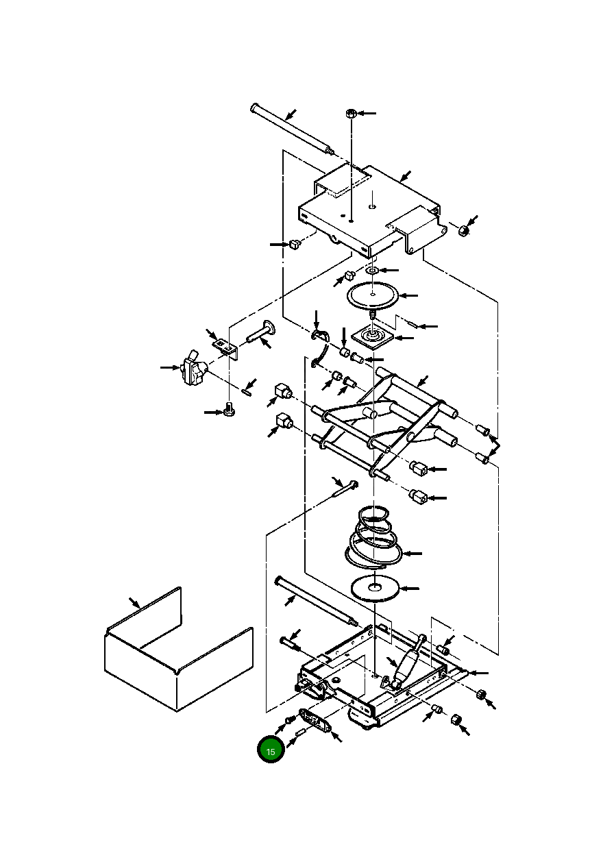Крепёж нажимной 404 434 C1 Komatsu