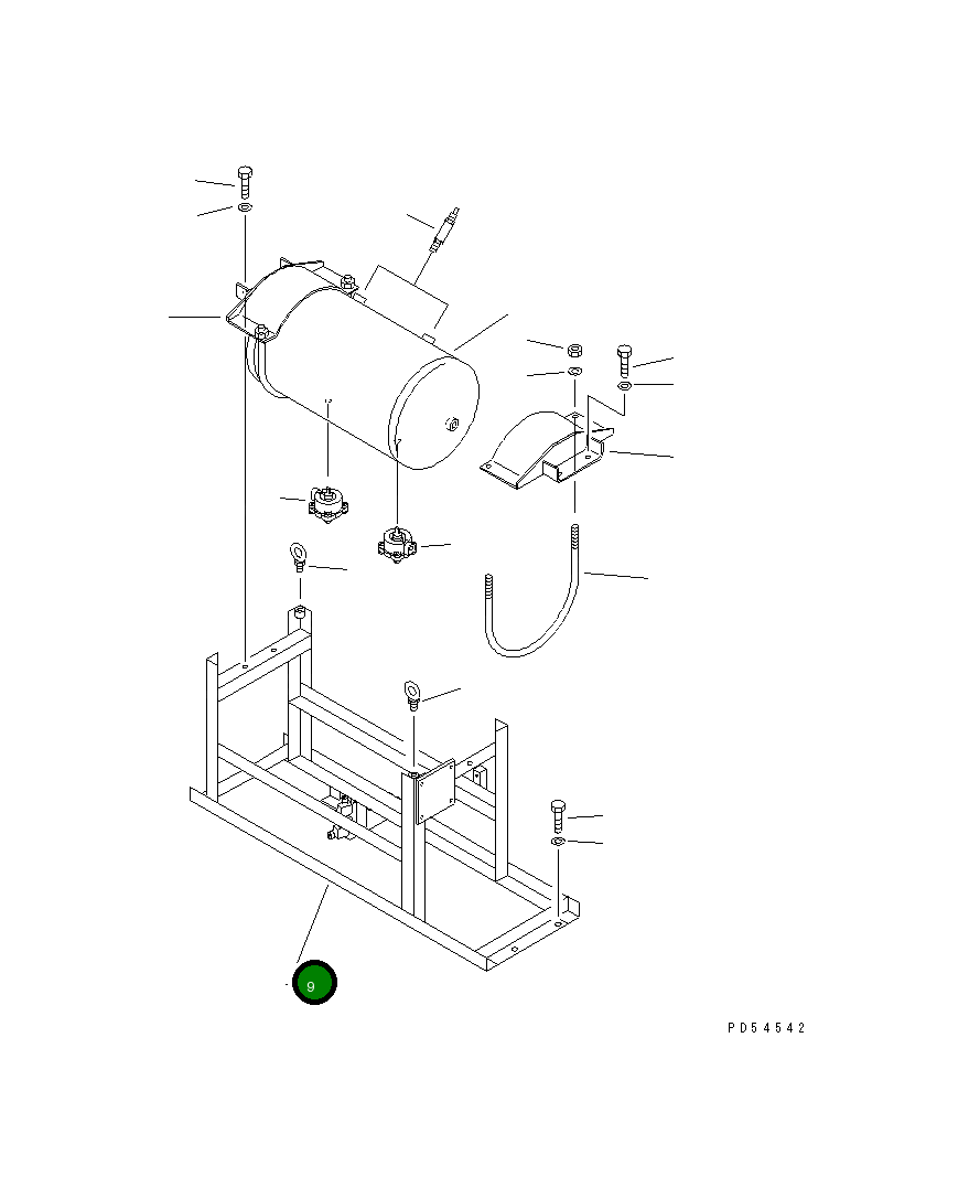 Кронштейн 235-44-31113 Komatsu