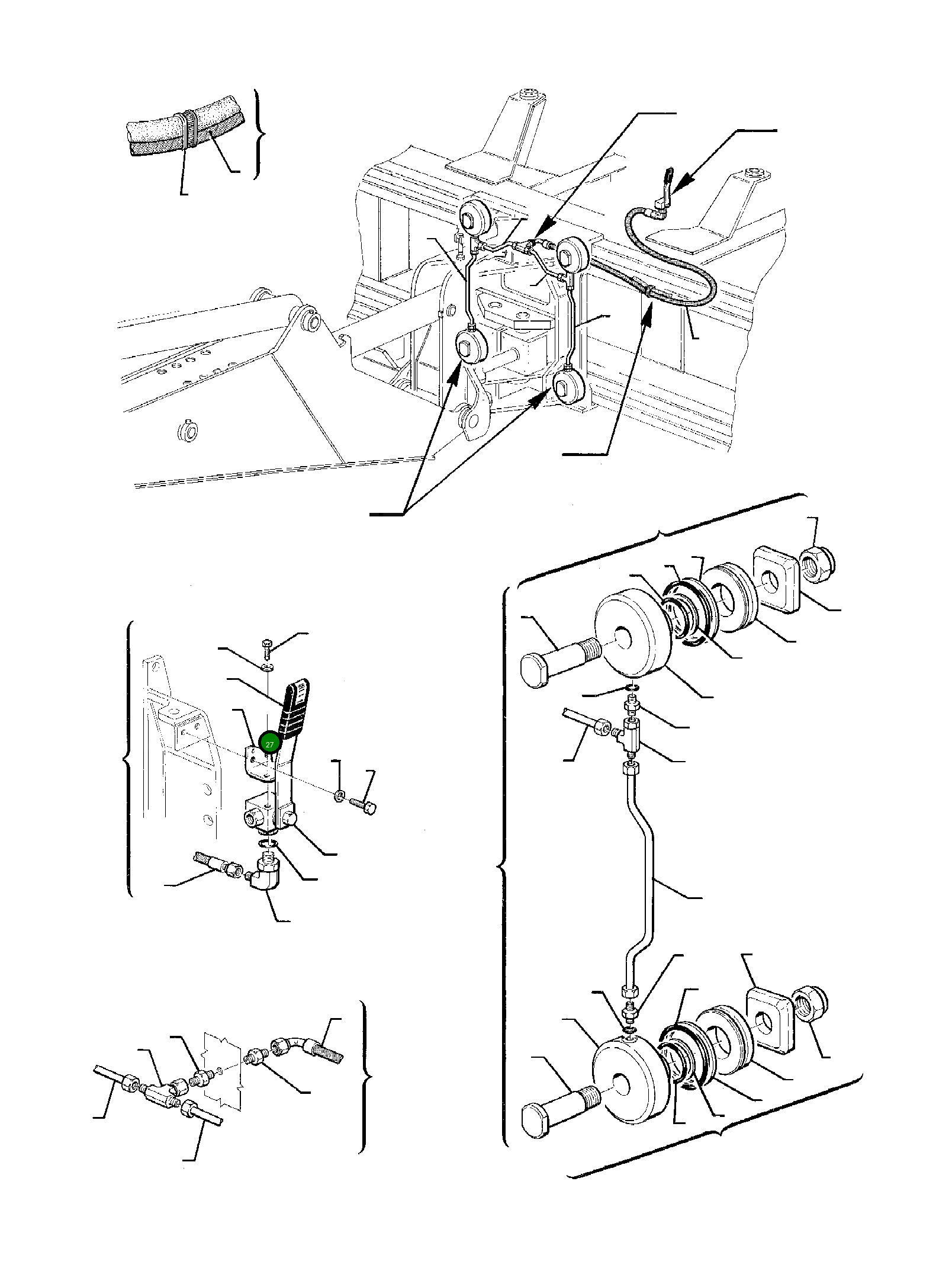 Опора 312301653 Komatsu