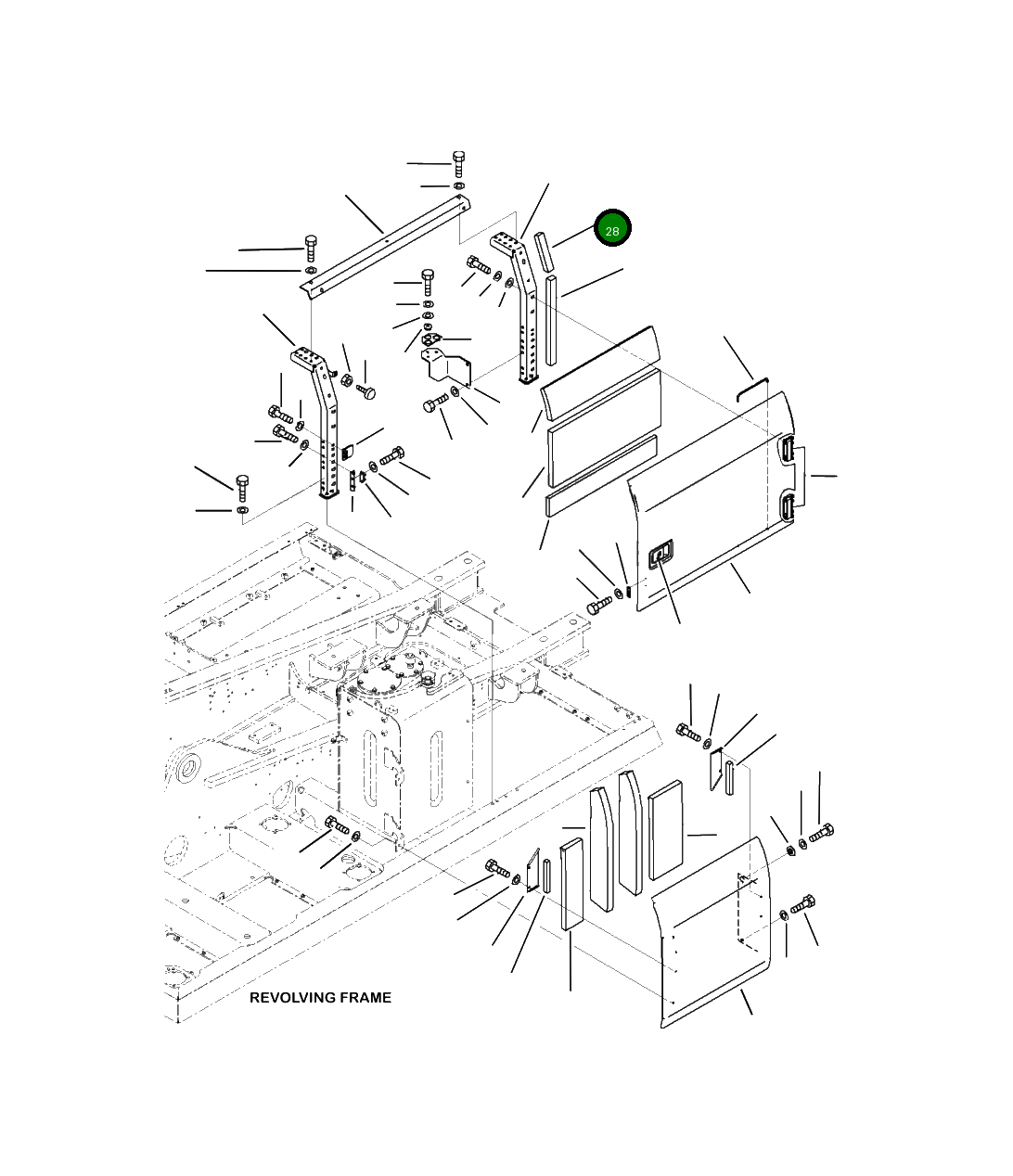 Лист 207-54-42951 Komatsu
