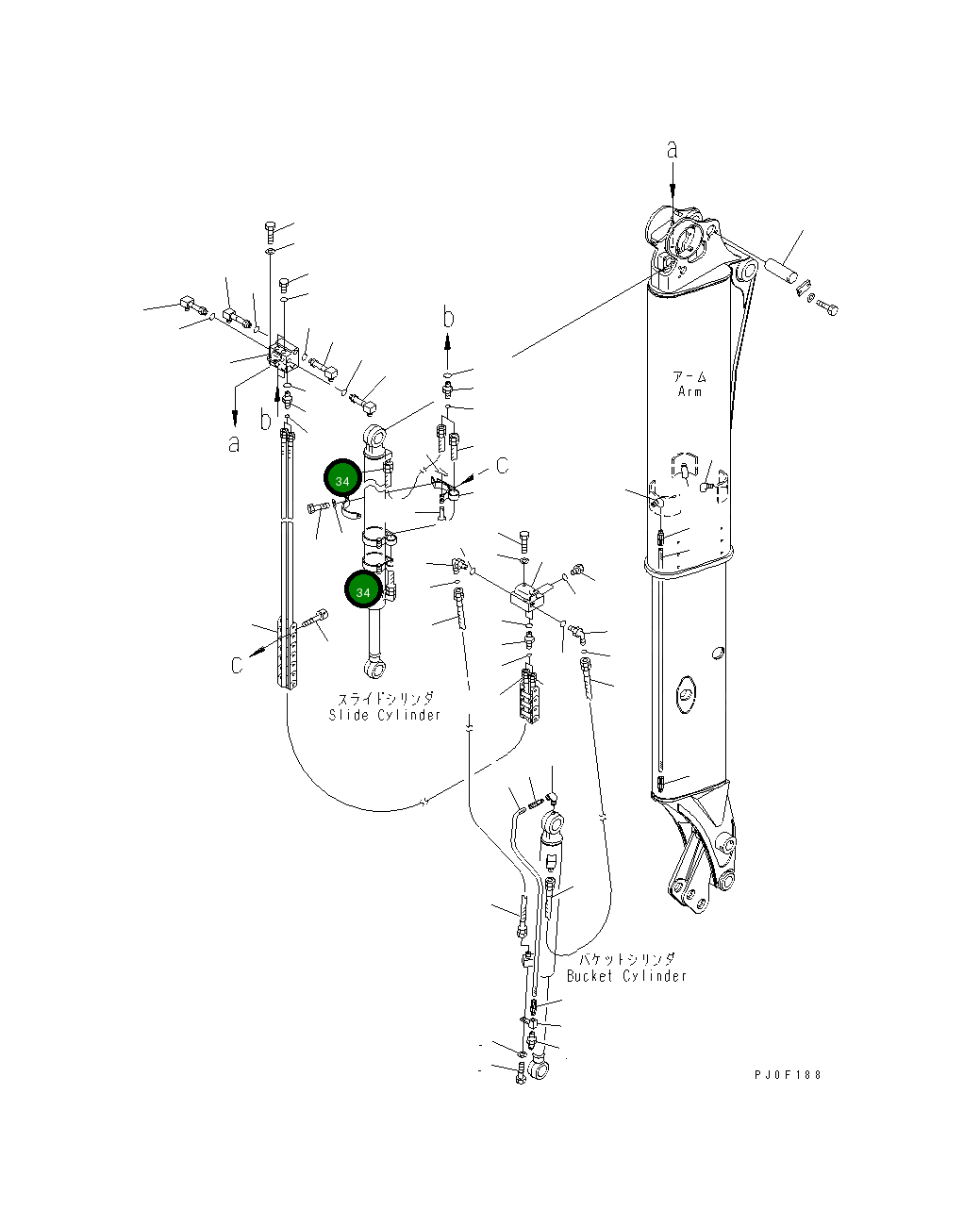 Лента 20U-957-3610 Komatsu
