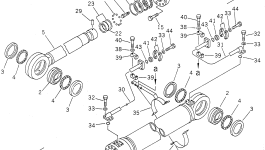 Цилиндр 21T-63-74140 Komatsu