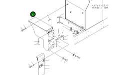 Корпус 209-53-13511 Komatsu