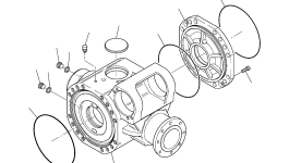 Корпус 226-22-11250 Komatsu