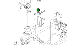 Кронштейн 567-07-72650 Komatsu
