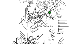 Клипса 424-06-12710 Komatsu