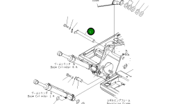 Палец 21K-70-71160 Komatsu