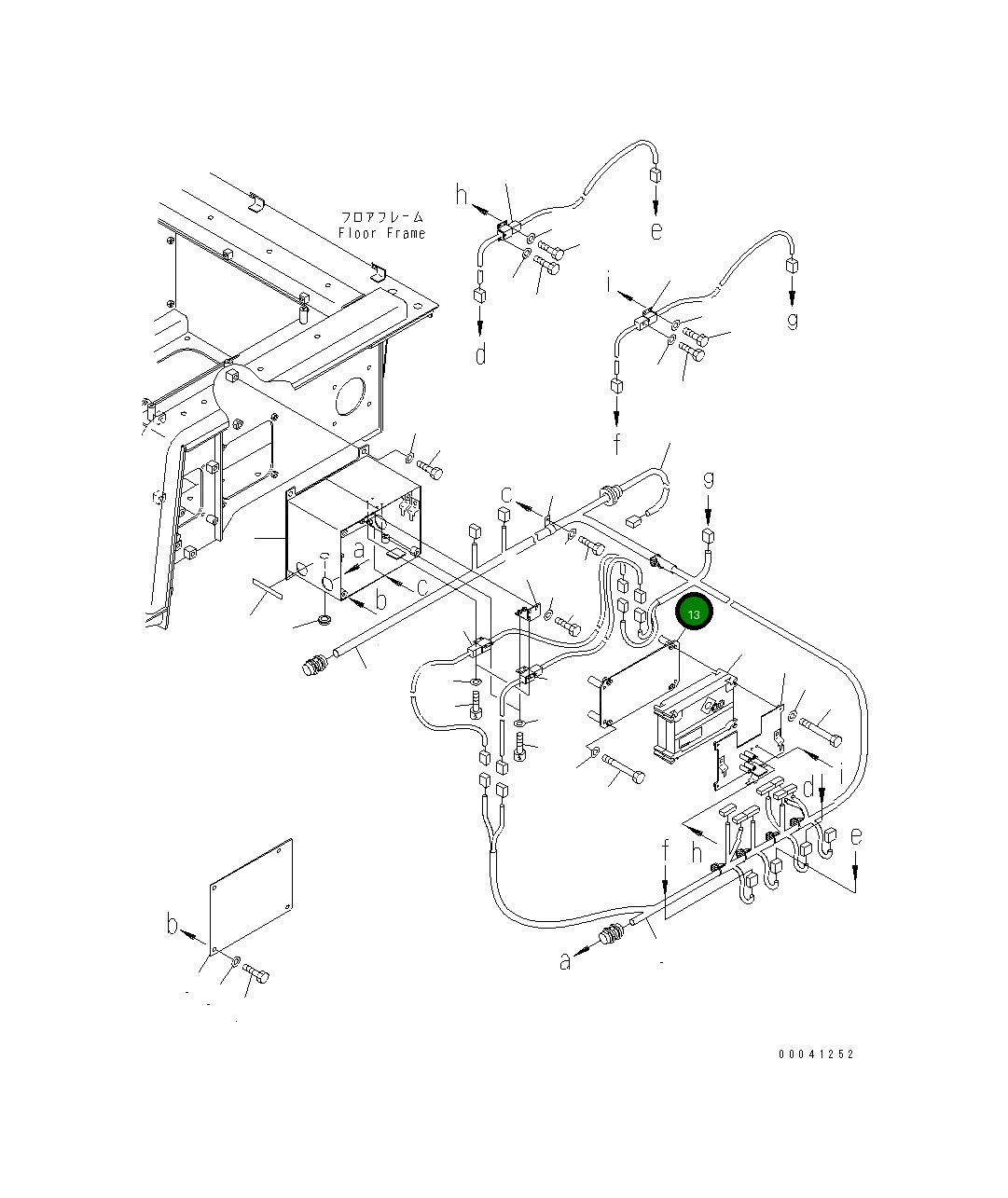 Кронштейн 198-06-62981 Komatsu