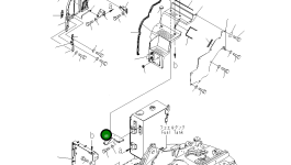Кронштейн 22B-54-22321 Komatsu