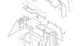 Лист 226-54-11870 Komatsu