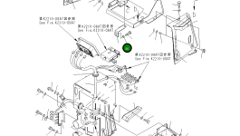 Кронштейн 195-54-68381 Komatsu