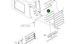 Лист 415-54-21470 Komatsu