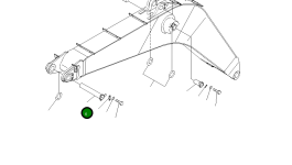 Палец 21N-70-31140 Komatsu