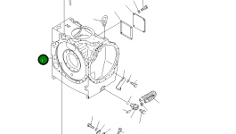 Корпус 17A-22-16111 Komatsu