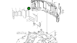 Лист 21W-46-42480 Komatsu