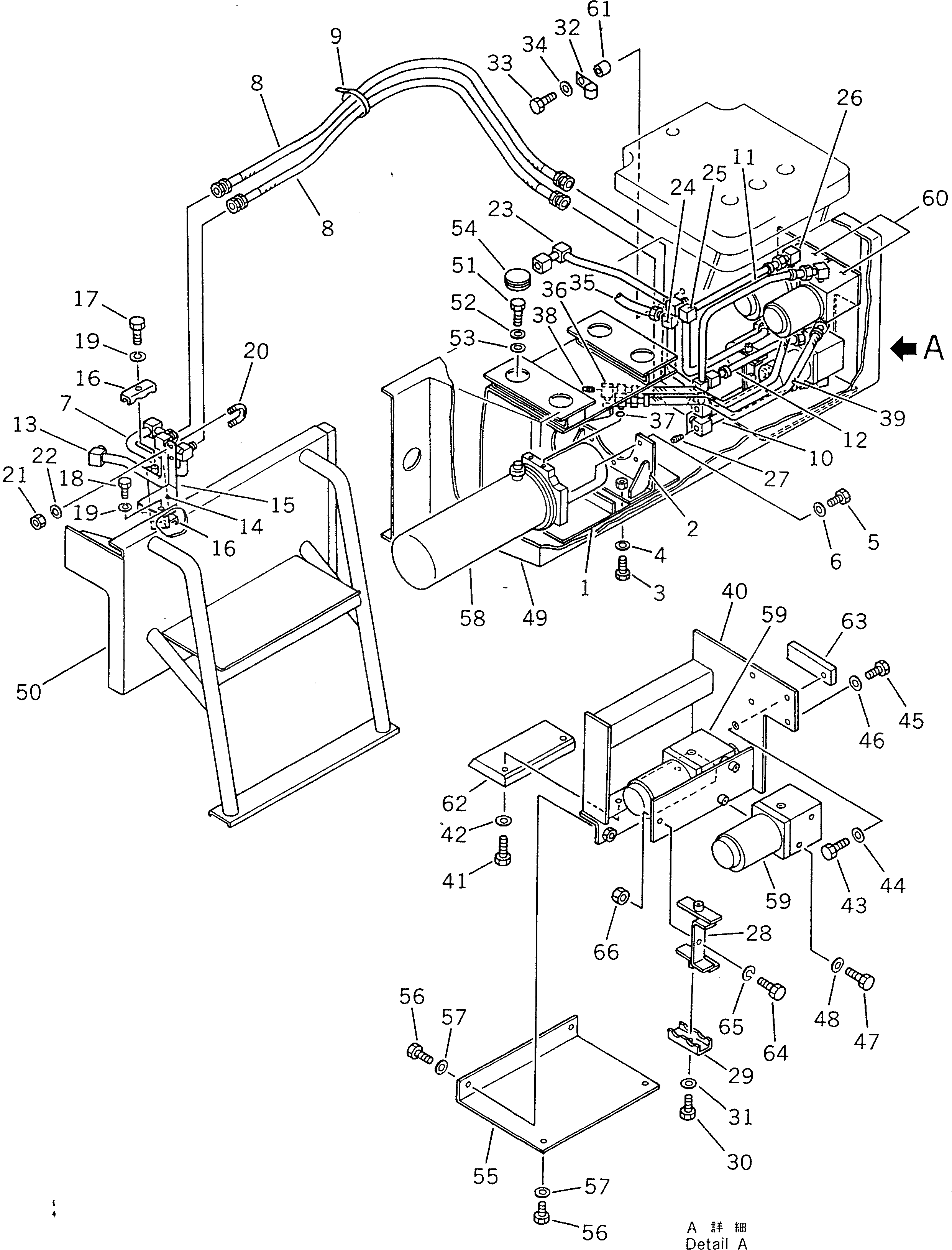 Кронштейн 235-832-1160 Komatsu