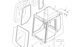 Лист 21T-54-72750 Komatsu