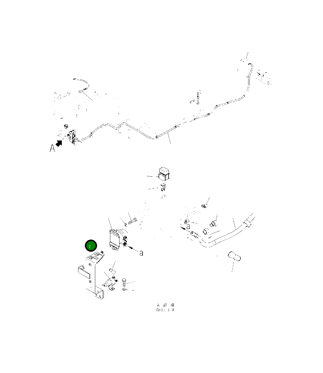 Кронштейн 208-06-24121 Komatsu