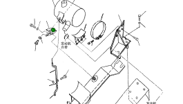 Кронштейн 423-01-D2141 Komatsu