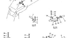 Трубка 209-62-53521 Komatsu